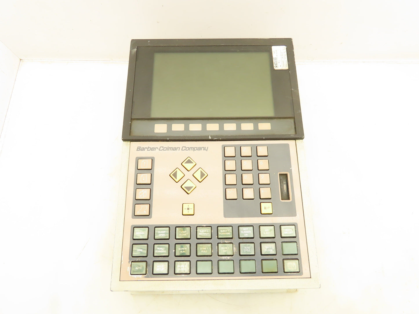 Barber Colman 41AA-22003-200-1-05 Maco 4000 Operator Panel Injection Molding