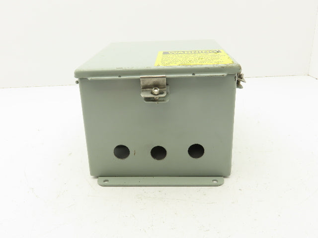 Hoffman A10086CHNF Electrical Enclosure Box 10x8x6" Terminal Blocks