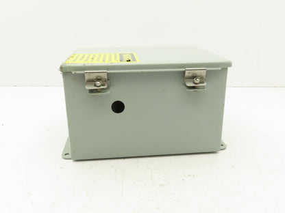 Hoffman A10086CHNF Electrical Enclosure Box 10x8x6" Terminal Blocks
