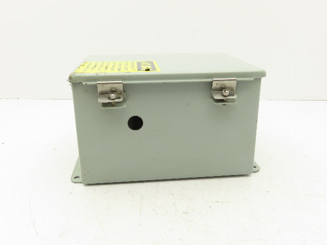 Hoffman A10086CHNF Electrical Enclosure Box 10x8x6" Terminal Blocks