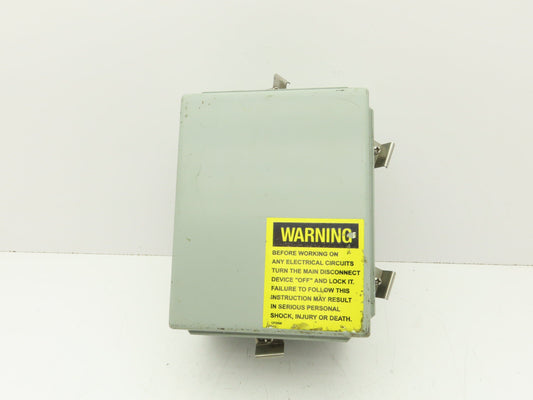 Hoffman A10086CHNF Electrical Enclosure Box 10x8x6" Terminal Blocks