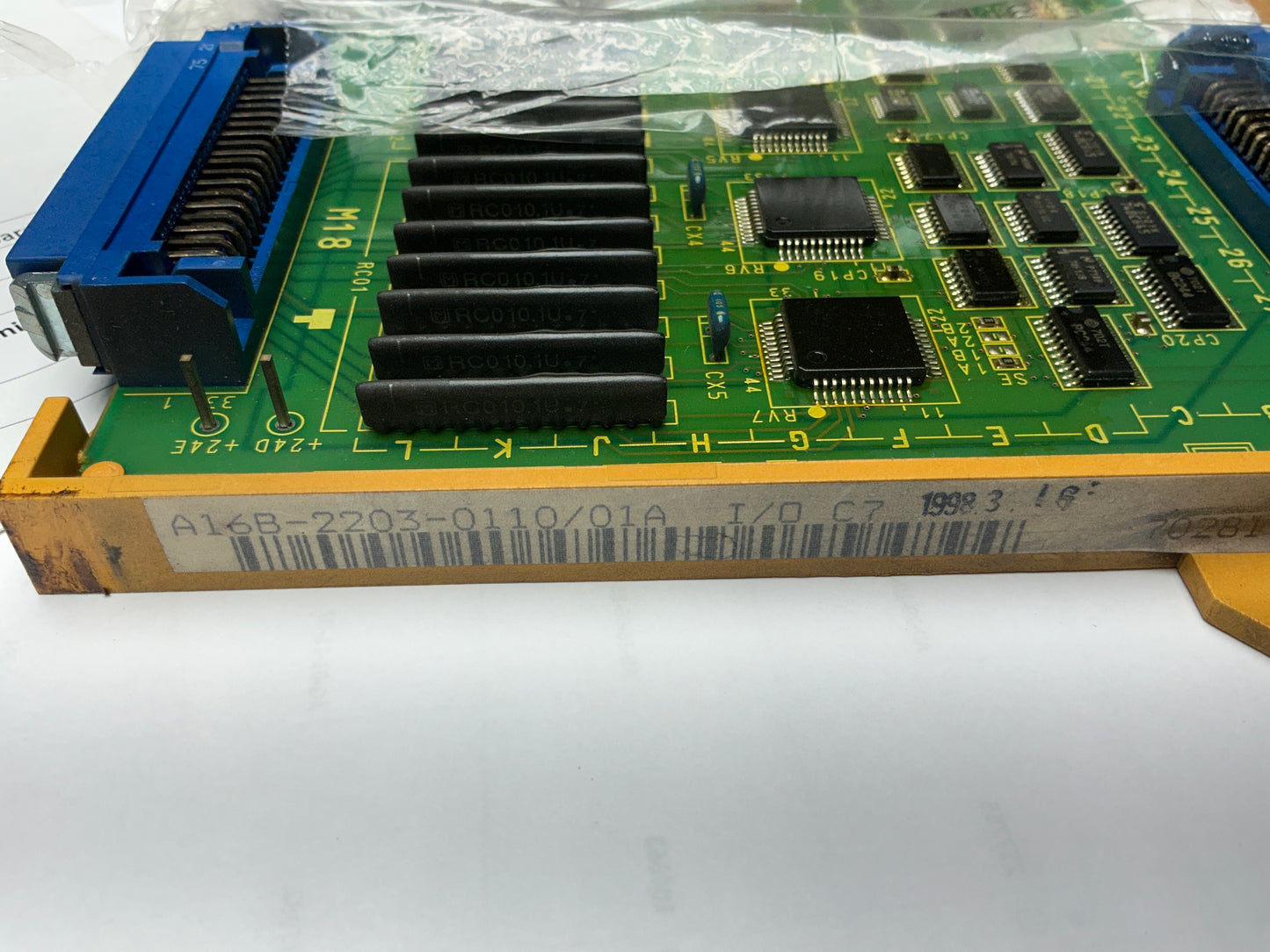 Fanuc A16B-2203-0110/01A PC Input/Output Control Board