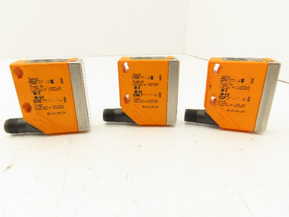 IFM Efector O5H-FPKG/US Diffuse Reflection Sensor Background Suspension Lot of 3