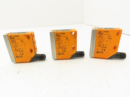 IFM Efector O5H-FPKG/US Diffuse Reflection Sensor Background Suspension Lot of 3