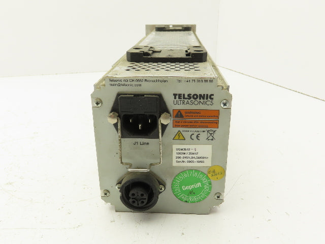 Telsonic Ultrasonics SGM3512-1 Welding Generator 1200W 35kHz