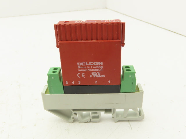 Weidmüller SLO24CR Delcon DC Output Module 24VDC Input 60VDC Output Lot of 5