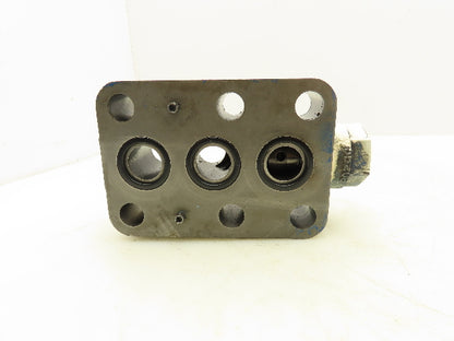 Vickers CGMDC 06 125 10 Hydraulic Check Valve Sandwich Plate