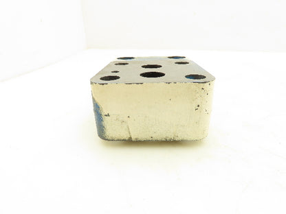 Vickers CGMDC 06 125 10 Hydraulic Check Valve Sandwich Plate