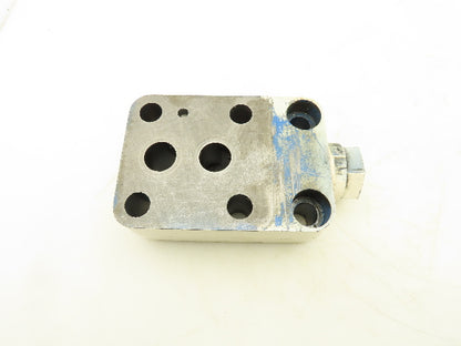 Vickers CGMDC 06 125 10 Hydraulic Check Valve Sandwich Plate