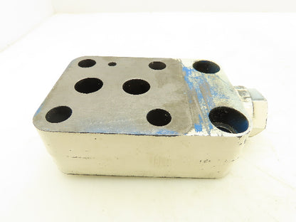 Vickers CGMDC 06 125 10 Hydraulic Check Valve Sandwich Plate