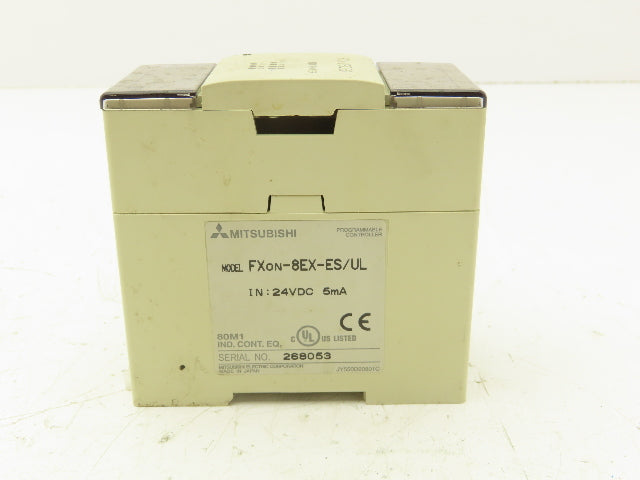 Mitsubishi FXON-8EX-ES/UL Programmable Logic Controller PLC 8 Input
