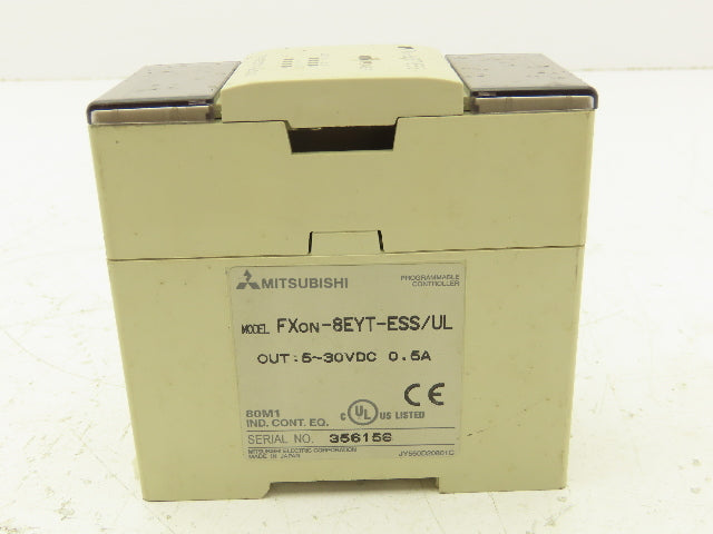 Mitsubishi Electric FXON-8EYT-ESS Programmable Controller PLC Transistor Block