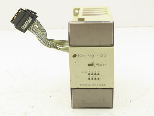 Mitsubishi Electric FXON-8EYT-ESS Programmable Controller PLC Transistor Block