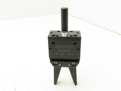 Senvex AA-22-NO Pneumatic Angular Sprue Gripper 116 PSI 8 Bar