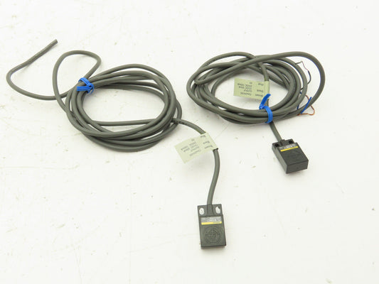 Omron TL-W5MC2 Flat Inductive Proximity Sensor 5mm Lot of 2