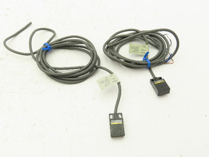 Omron TL-W5MC2 Flat Inductive Proximity Sensor 5mm Lot of 2