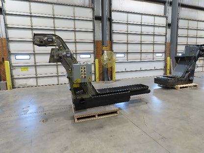 Mayfran ConSep 2000 Dual Belt Chip Conveyor Scraper Separator Coolant Filter