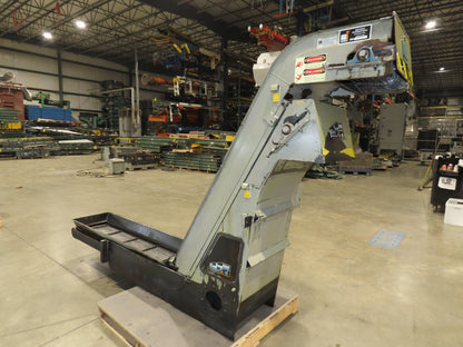 Mayfran ConSep 2000 Dual Belt Chip Conveyor Scraper Separator Coolant Filter
