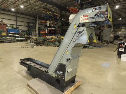 Mayfran ConSep 2000 Dual Belt Chip Conveyor Scraper Separator Coolant Filter