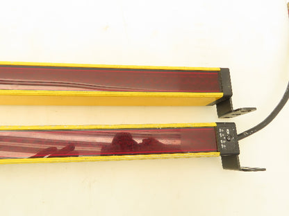 STI MS46-30-700-Q1-X Light Curtain Transmitter And Receiver Set 24VDC Input 70mm