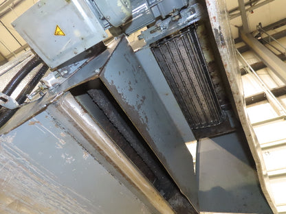 Tsubaki Mayfran CS-1 Dual Belt Chip Conveyor Scraper Separator Coolant Filter
