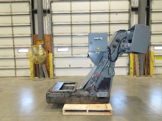 Tsubaki Mayfran CS-1 Dual Belt Chip Conveyor Scraper Separator Coolant Filter