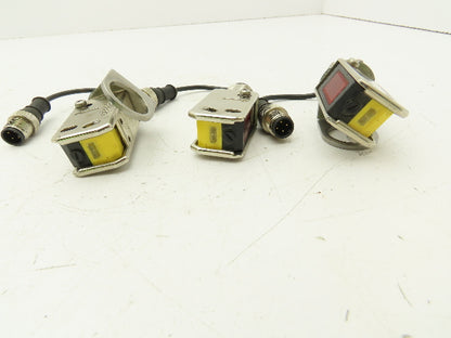 Banner QS18VP6AF300Q5 All Purpose Photoelectronic Sensor 30-300mm Lot of 3