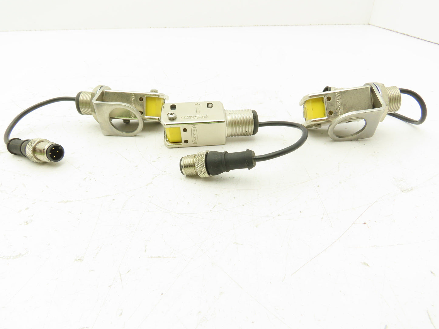 Banner QS18VP6AF300Q5 All Purpose Photoelectronic Sensor 30-300mm Lot of 3