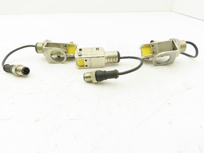 Banner QS18VP6AF300Q5 All Purpose Photoelectronic Sensor 30-300mm Lot of 3