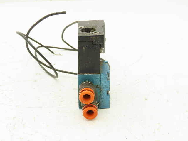 Mac 45A-AA2-DAAA-1CM Solenoid Valve 120V 120PSI 4 Way 1/4" NPT