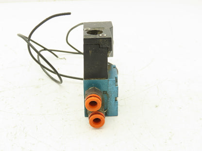 Mac 45A-AA2-DAAA-1CM Solenoid Valve 120V 120PSI 4 Way 1/4" NPT