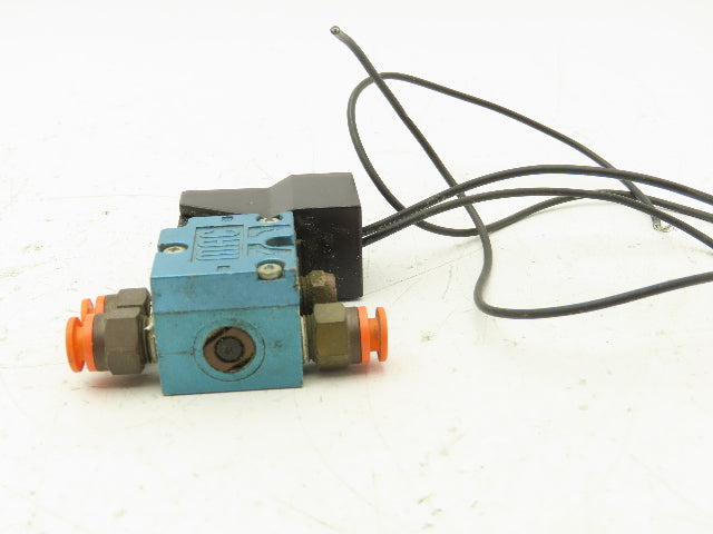 Mac 45A-AA2-DAAA-1CM Solenoid Valve 120V 120PSI 4 Way 1/4" NPT
