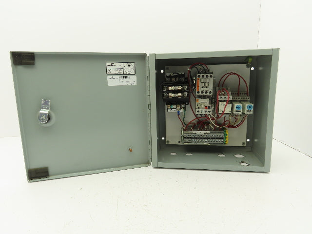Cooper B-Line 12126-1 Electrical Enclosure 12x12x6" Motor Starter 3Hp 480V 3Ph