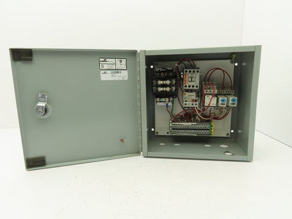 Cooper B-Line 12126-1 Electrical Enclosure 12x12x6" Motor Starter 3Hp 480V 3Ph