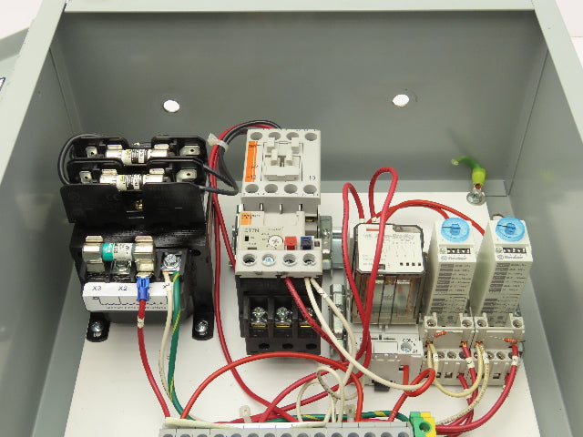 Cooper B-Line 12126-1 Electrical Enclosure 12x12x6" Motor Starter 3Hp 480V 3Ph