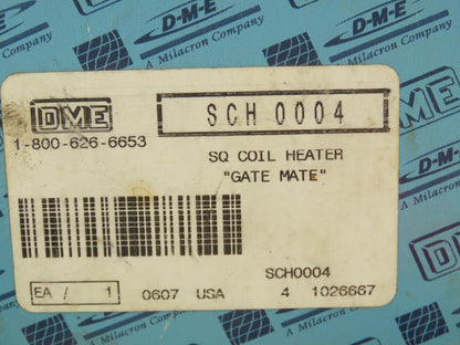 DME SCH0004 Gate-Mate Square Coil Heater 240V 250W