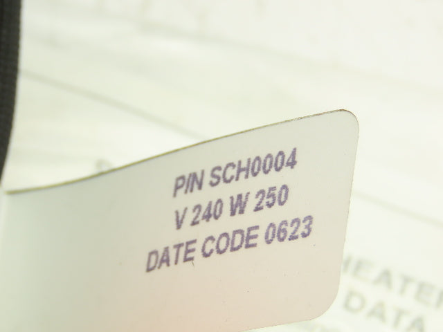 DME SCH0004 Gate-Mate Square Coil Heater 240V 250W