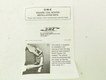 DME SCH0004 Gate-Mate Square Coil Heater 240V 250W