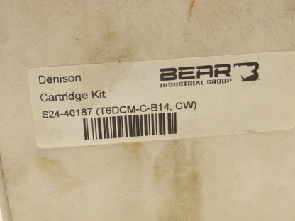 Bear Denison Parker S24-40187 Single-Acting Hydraulic Rotary Vane Pump