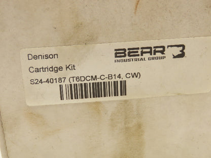 Bear Denison Parker S24-40187 Single-Acting Hydraulic Rotary Vane Pump