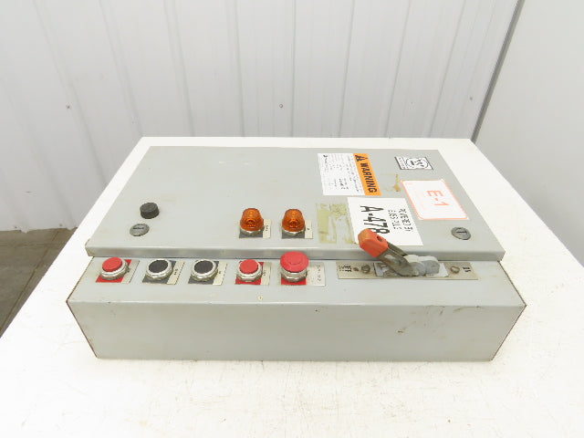 Westinghouse Combination Motor Starter NEMA 1 Size 10Hp 480V Oversized Enclosure