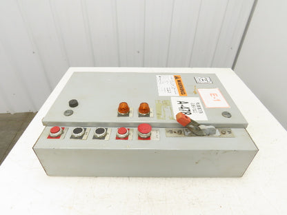 Westinghouse Combination Motor Starter NEMA 1 Size 10Hp 480V Oversized Enclosure