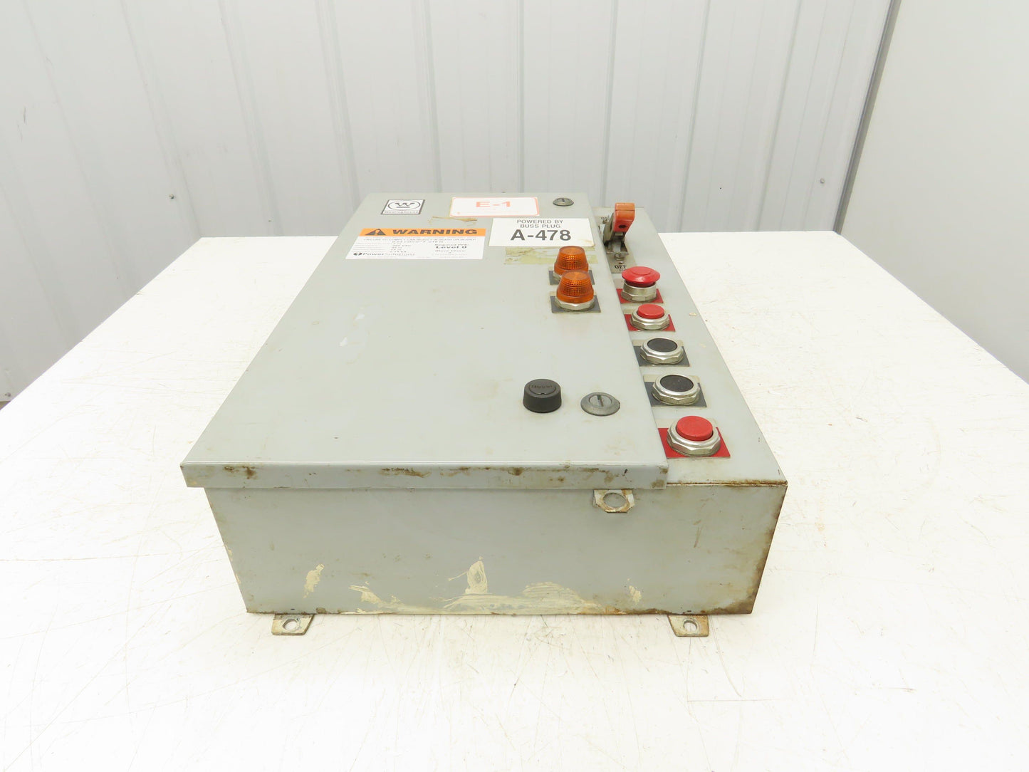 Westinghouse Combination Motor Starter NEMA 1 Size 10Hp 480V Oversized Enclosure