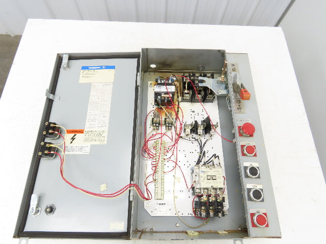 Westinghouse Combination Motor Starter NEMA 1 Size 10Hp 480V Oversized Enclosure