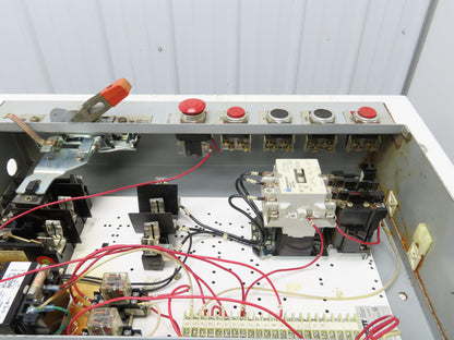 Westinghouse Combination Motor Starter NEMA 1 Size 10Hp 480V Oversized Enclosure