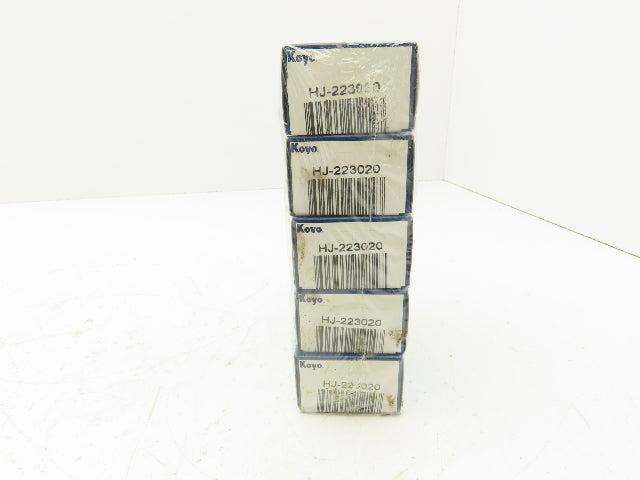Koyo HJ-223020 Needle Roller Bearing 1-3/8" Bore 1-7/8" OD Lot of 10