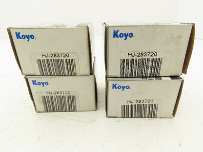 Koyo HJ-283720 Needle Roller Bearing 1-3/4" Bore 2-5/16" OD Lot of 4