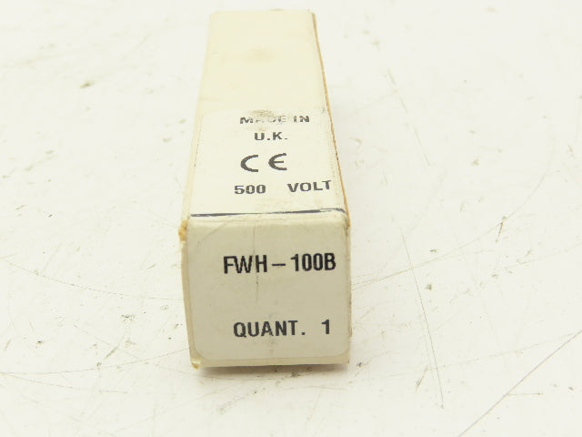 Bussmann FWH-100B Semiconductor 100 Amp Fast Acting Fuse 500V 100A