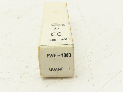 Bussmann FWH-100B Semiconductor 100 Amp Fast Acting Fuse 500V 100A
