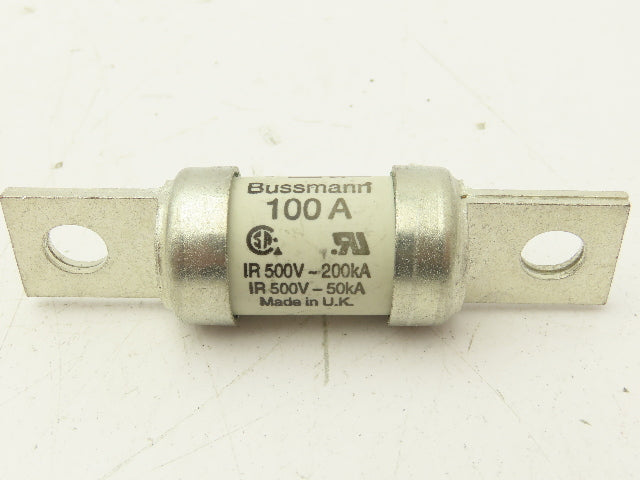Bussmann FWH-100B Semiconductor 100 Amp Fast Acting Fuse 500V 100A